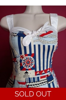 Hello Sailor Dress, UK P&P included