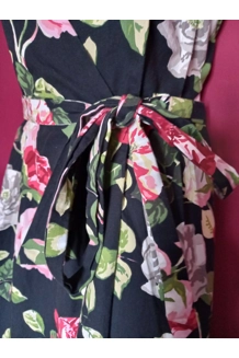 Cool Floral Swing Dress UK p&p inc
