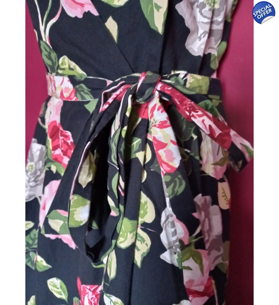 Cool Floral Swing Dress UK p&p inc