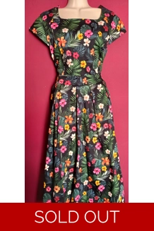 Floral Dress Swing Dress UK P&P Inc