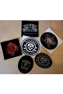 Rockers England Sticker Pack UK P&P Included
