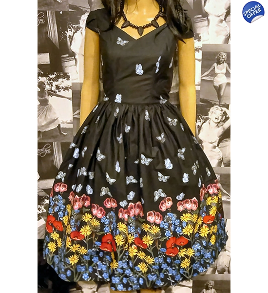 Hell bunny butterfly on sale dress