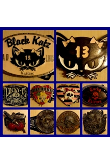 Lucky 13 Belt Buckles. UK P&P Included
