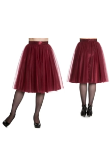 Burgundy Ballerina Skirt