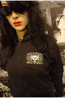 Ladies Hellcat Zip Front Hoodie - UK P&P INcluded