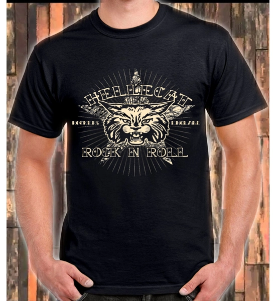 Hellcat Rock'n'Roll Mens T Shirt - UK P&P Included