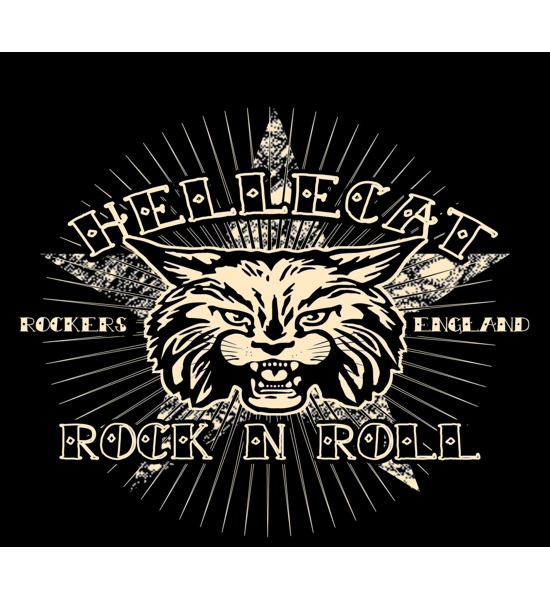 Hellcat Rock'n'Roll Womens T Shirt = UK P&P Included