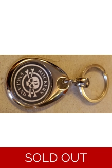 Rockers England Metal Keyring - UK P&P Included