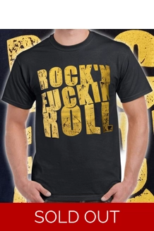 Rock 'n' Fuckin Roll Mens T Shirt - UK P&P Inlcuded Rock 'n' Fuckin Roll Mens T Shirt - UK P&P Inlcuded