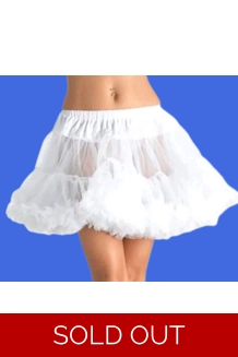 Short White Tutu Petticoat