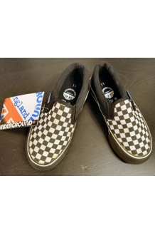 Underground Check Slip Ons. UK P&P Included