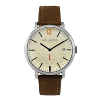 Ted Baker TE50015002 Beige Dial Leather Strap ..