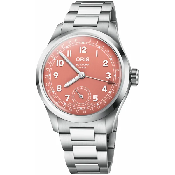 Oris Big Crown Pointer Date 01 403 7799 4068-07 8 20 06 Silver Stainless Steel Watches for Men