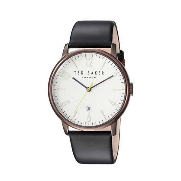 Ted Baker TE15067003 Black Dial Leather Strap Gents Watch