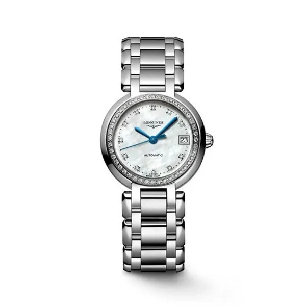 Longines Elegance PrimaLuna L8.111.0.87.6 Silver  Stainless Steel  Watches For Womens