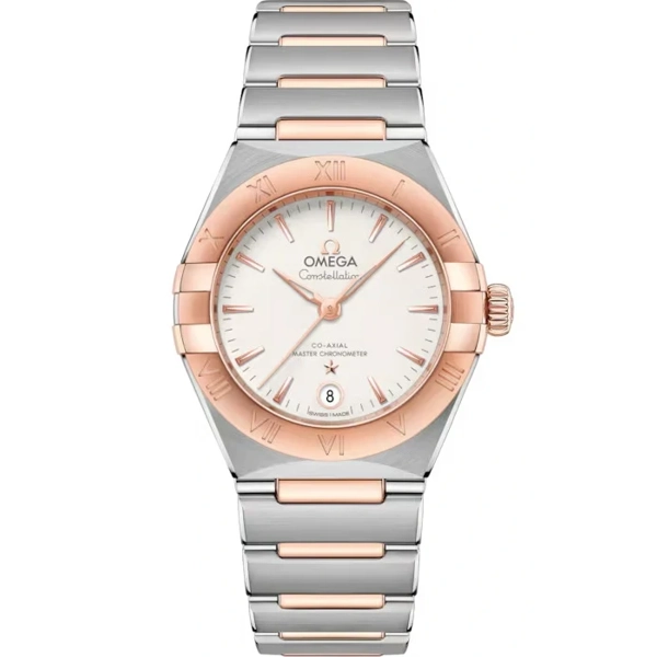 Omega Constellation 131.20.29.20.02.001 Silver Stainless Steel & Gold Watches for Women