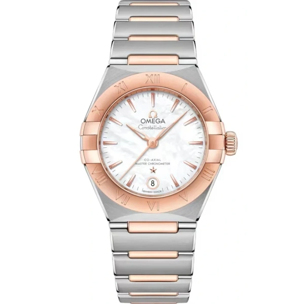 Omega Constellation 131.20.29.20.05.001 Silver Stainless Steel & Gold Watches for Women