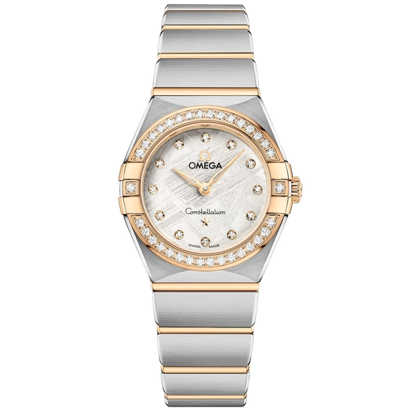 Omega Constellation 131.25.25.60.99.002 Silver Stainless Steel & Gold Watches for Women
