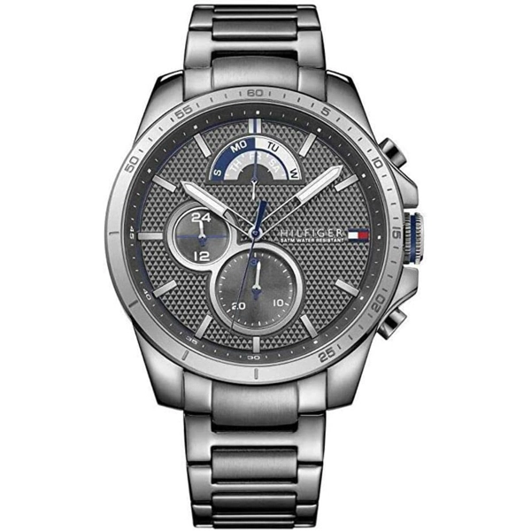 Tommy Hilfiger 1791347 Grey Stainless Steel Watches For  Men