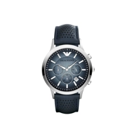 Emporio Armani AR2473 Classic Blue Dial Leathe..