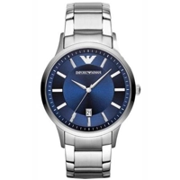 Emporio Armani AR2477 Renato Blue Dial Stainle..