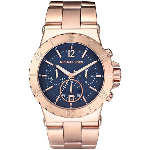 Michael Kors Women's MK5410 Bel Air Chronograph Blue Dial Watch