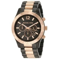 Michael Kors Watches Runway Gunmetal and Rose ..