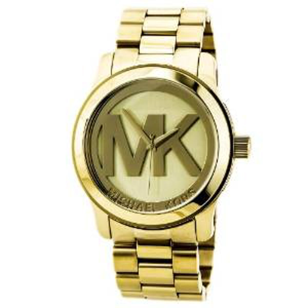 Michael Kors Goldtone Bracelet Champagne Dial Women's Watch MK5473