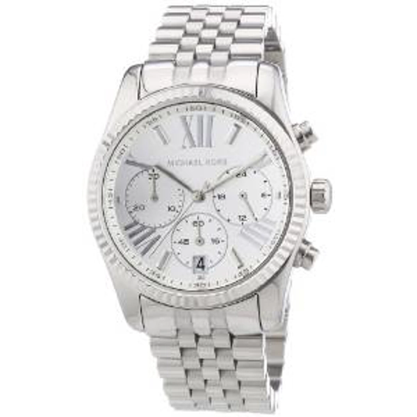Michael Kors Lexington Chronograph Stainless Steel Ladies Watch MK5555
