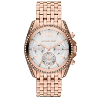 Michael Kors MK5836 Ladies Rose Gold Pressley ..