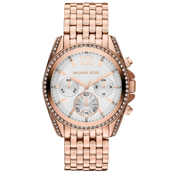 Michael Kors MK5836 Ladies Rose Gold Pressley Watch
