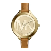 Michael Kors MK2326 Ladies Leather Runway Watch