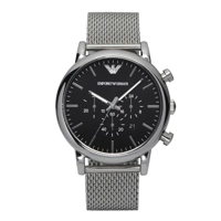Emporio Armani AR1808 Stainless Steel Black Me..
