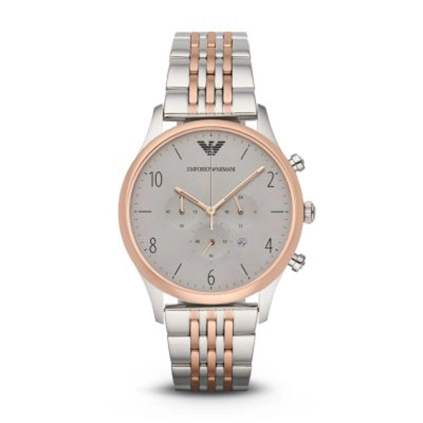 Emporio Armani Men's Classic AR1864 Rose Gold Quartz Watch