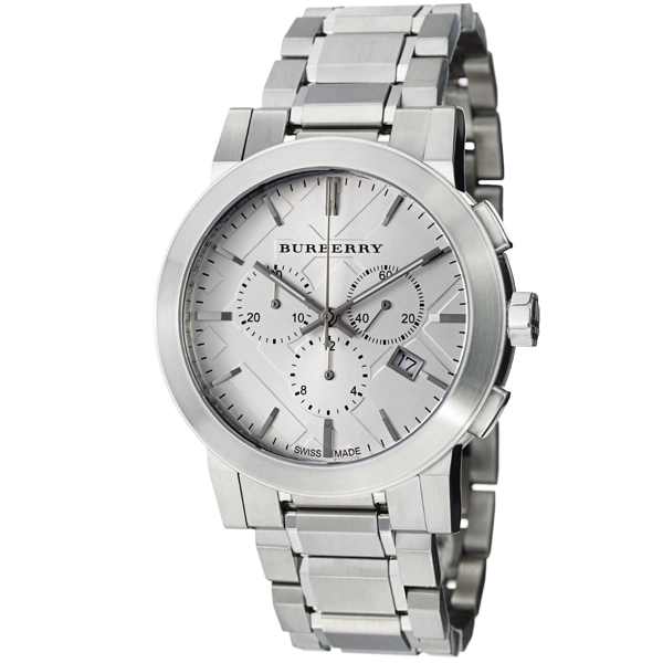 Burberry BU9350 Silver Steel Bracelet & Case Men's Watch