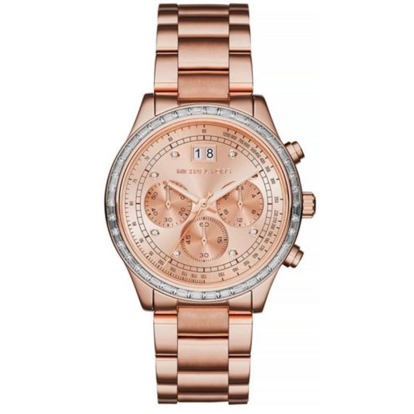 Michael Kors MK6204 Rose Gold-tone SS Ladies Watch