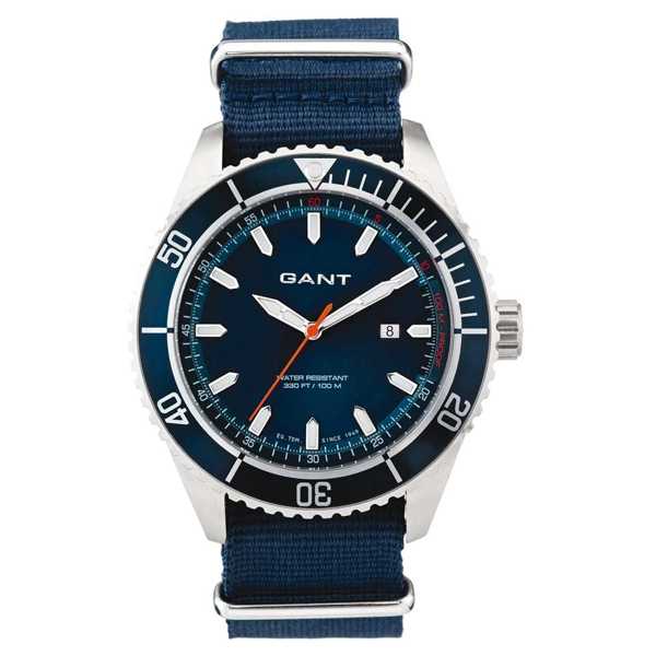 Gant W70632 Xl Analogue Quartz Seabrook Military Nylon Gents Watch