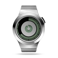 Saturn Silver Watch