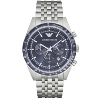Armani AR6072 Men's Watch Blue Dial Stainless ..