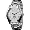 additional image for Emporio Armani AR0647 Mens Stainless Steel Silver Dial Designer Watch