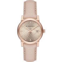 Burberry BU9131 Rose Dial Rose Gold Ion-plated..