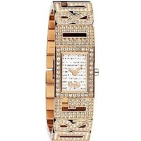 D&G SHOUT Ladies Rose Gold Encrusted Wristwatc..