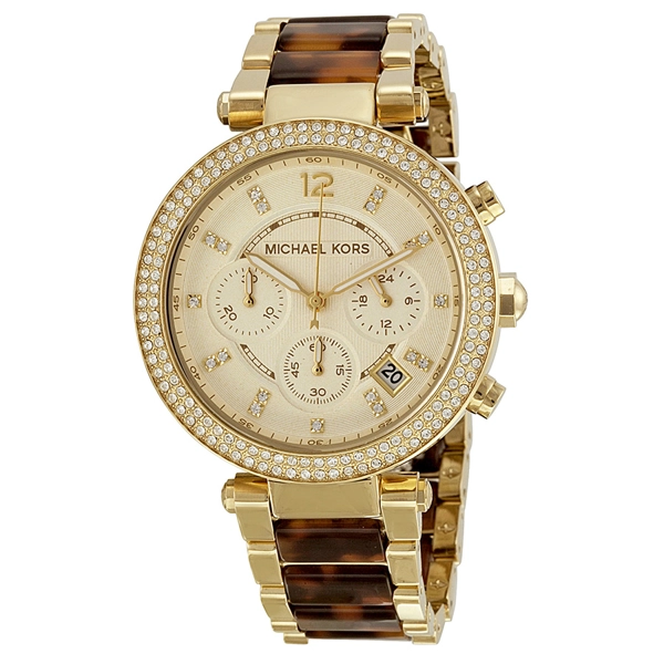 Michael Kors Collection Women's MK5688 Gold Tortoise Watch