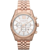 Michael Kors Ladies Mk8313 Oversize Rose Lexin..