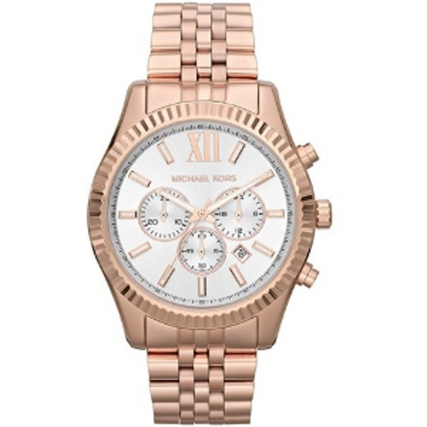 Michael Kors Ladies Mk8313 Oversize Rose Lexington Watch