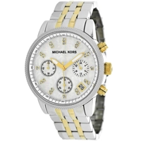 Michael Kors MK5057 Two-Tone Chronograph with ..