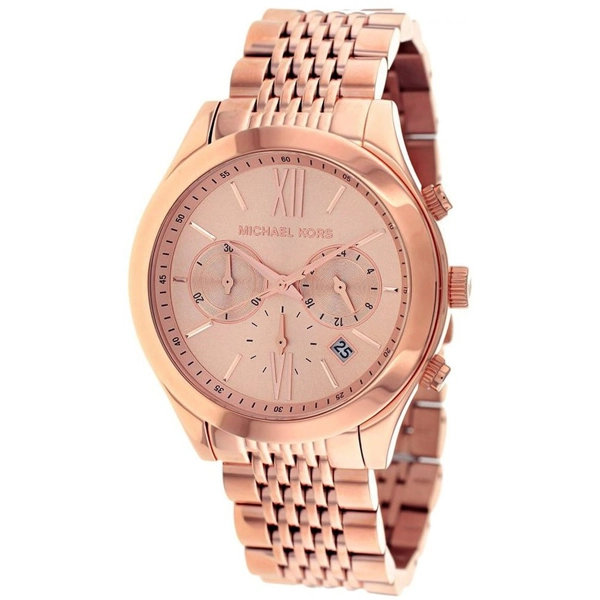 Michael Kors Rose Gold Stainless Steel Bracelet Watch MK5775