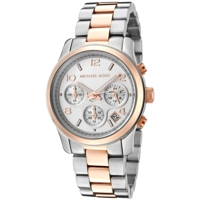 Michael Kors Women's Runway Two Tone Chronogra..