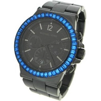 Women Michael Kors MK5413 Black Stainless Stee..