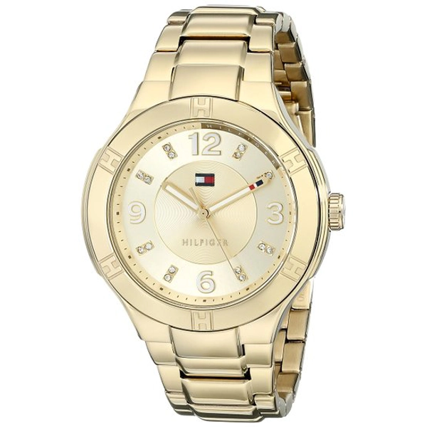 Tommy Hilfiger Women's 1781446 Analog Display Quartz Gold Watch